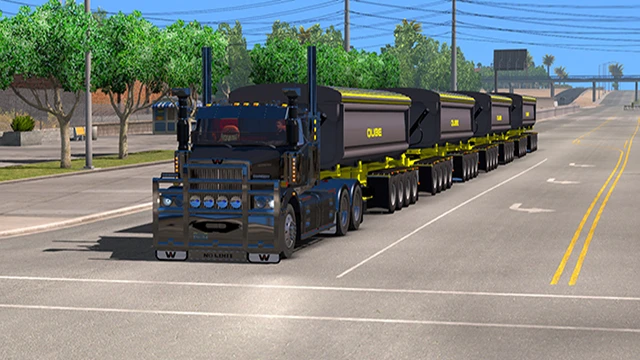 American Truck Simulator "Австралийские Бортовые Самосвалы Howard ATS 1.37.x"