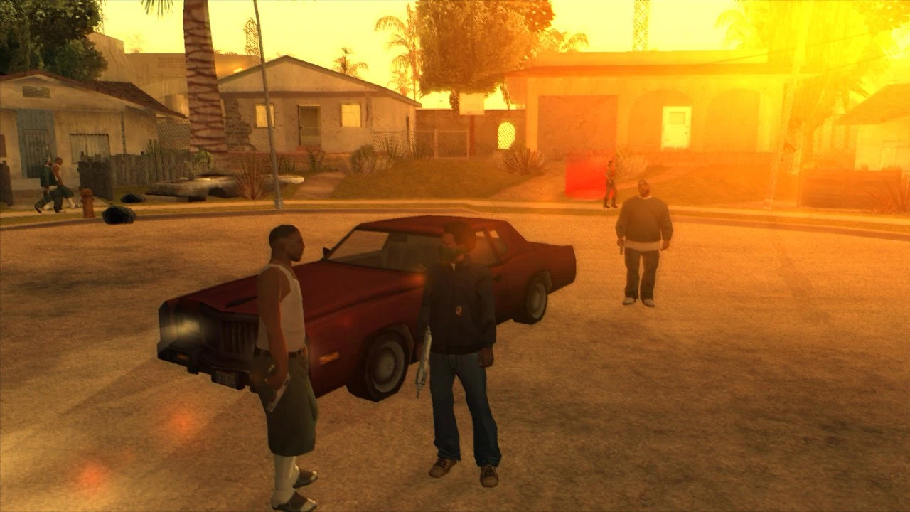 Grand Theft Auto: San Andreas "Beta version mod (2015)"