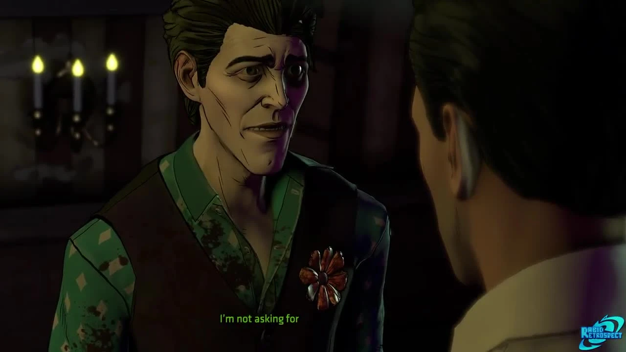 Джокер узнает секретную личность Ватмана в BATMAN TELLTALE SEASON 2 Episode 4