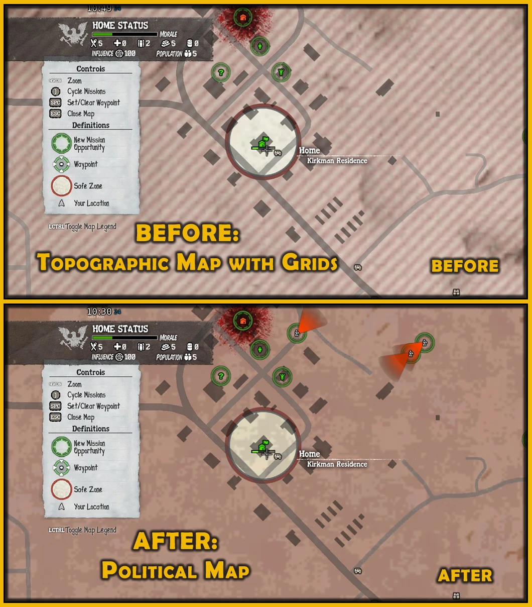 State of Decay "Мод The Political Map"