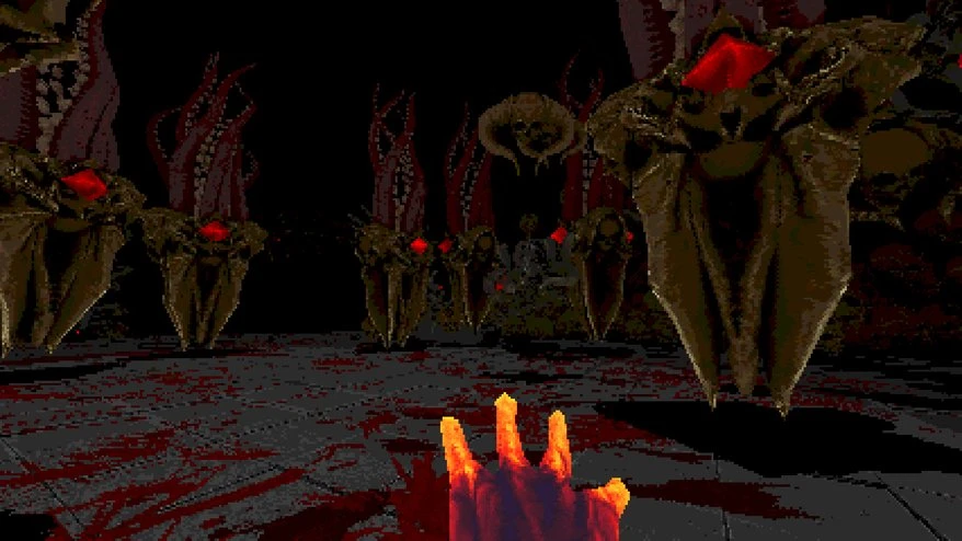 В Steam Greenlight вышел сурвайвл хоррор Devil Daggers