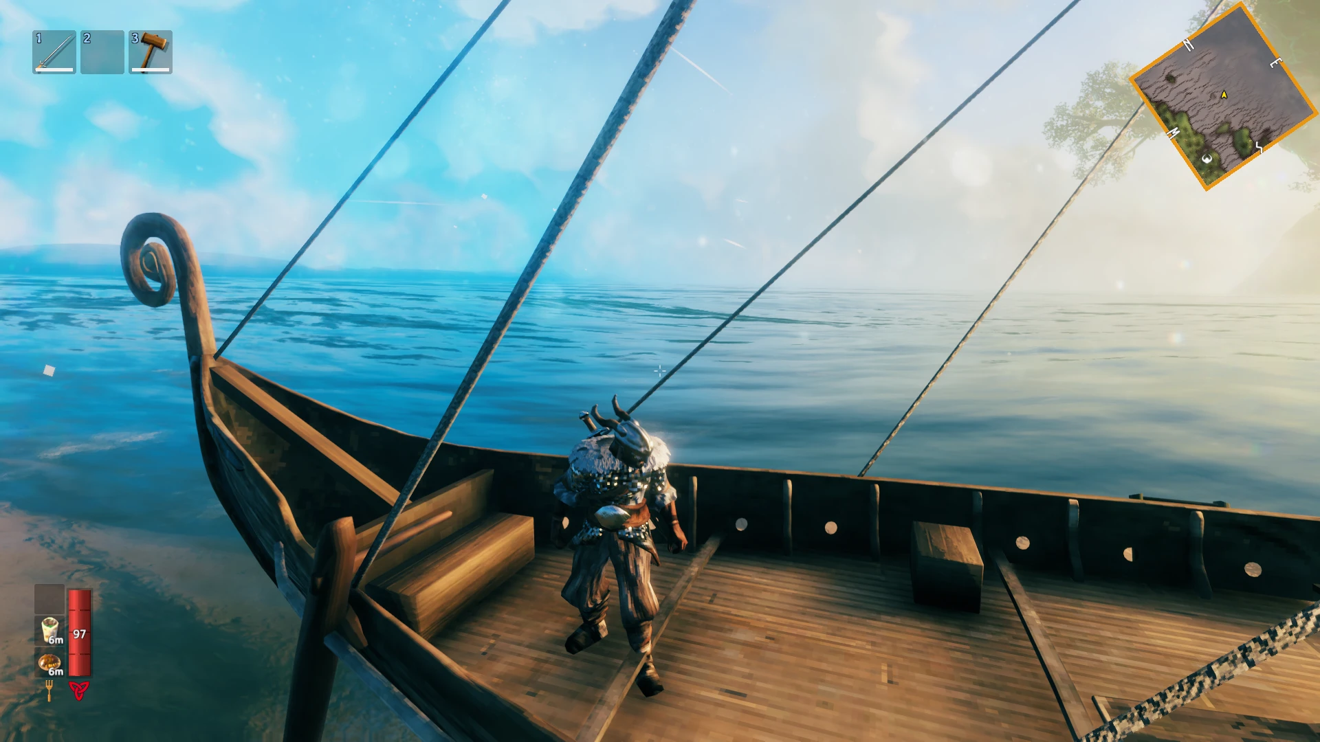 Valheim "Мод - Крутящаяся миникарта"