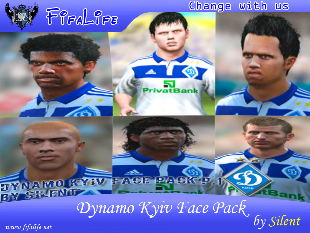 FIFA 11 "Dinamo Kyiv Face Pack"