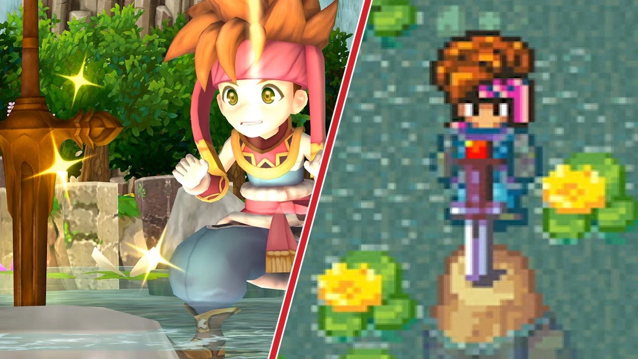 Опубликовано новое видео Secret of Mana. Игра или её сиквел могут выйти на Switch