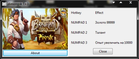 Braveland Pirate: Трейнер/Trainer (+3) [Latest Steam] {dimongsk}