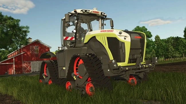 Farming Simulator 25 "Трактор CLAAS XERION 5000-4500" [v1.0.0.0]