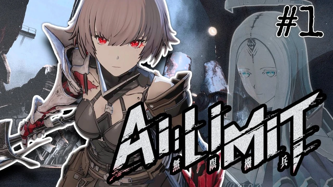 Первый час прохождения хардкорного экшена AI Limit на русском языке