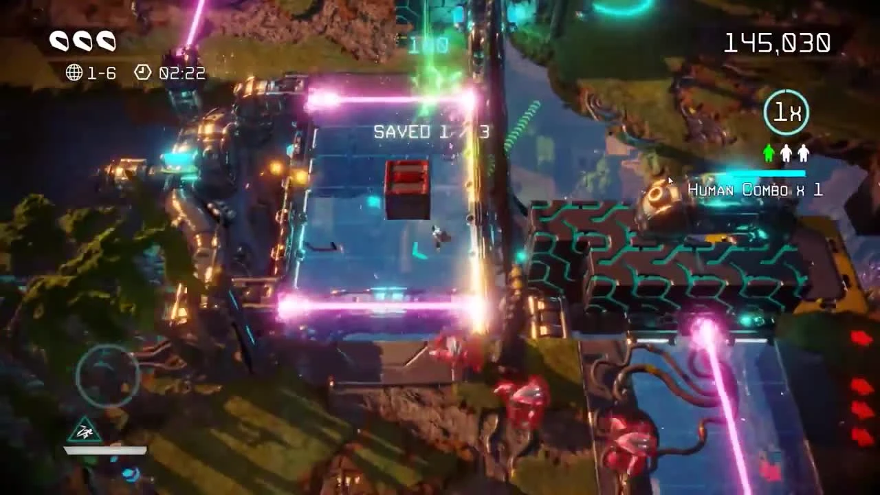 Первые 10 минут Nex Machina