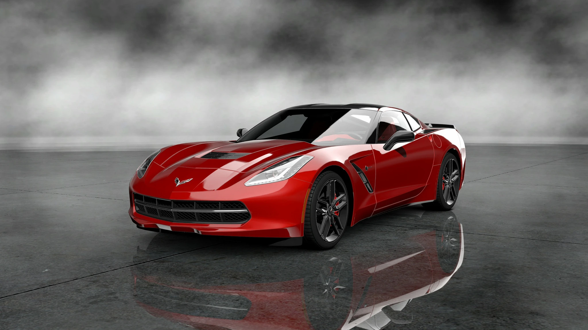 Gran Turismo 5:скриншоты DLC Corvette Stingray