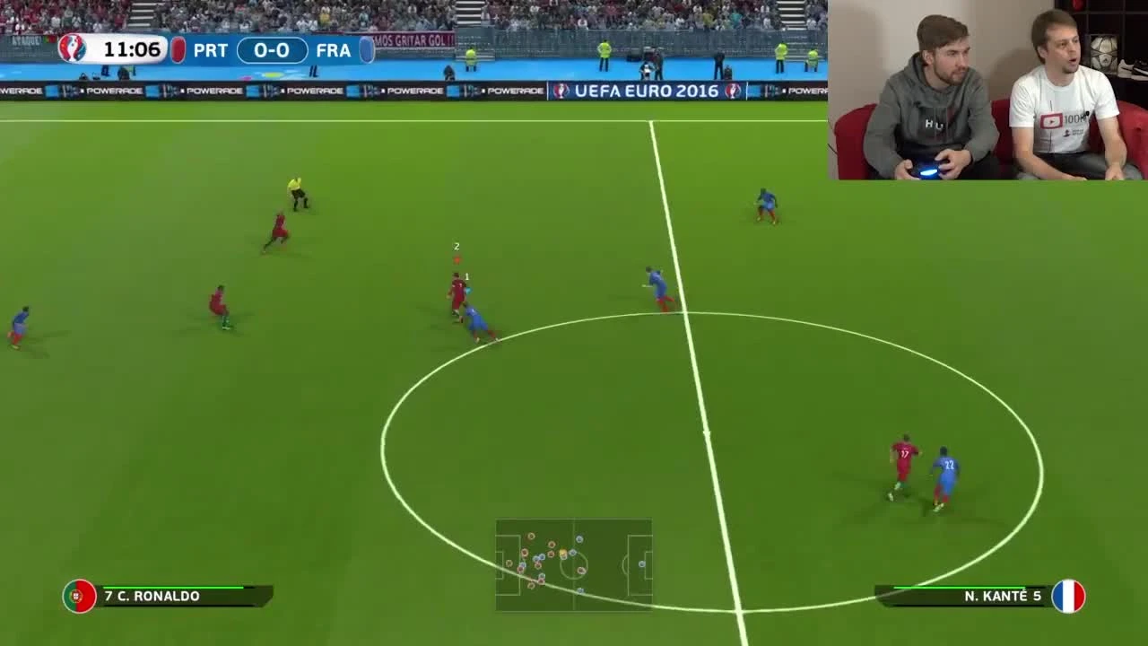 PES 2016 "Португалия - Франция. Финал Euro-2016 [PES-прогноз]"