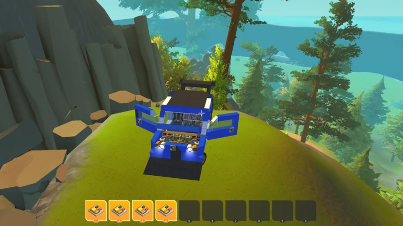 Scrap mechanic "Buggati Chiron гиперкар"