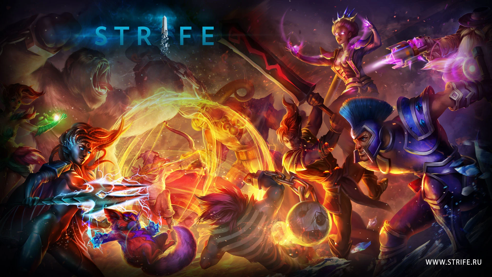 В мире стартовало открытое тестирование Strife