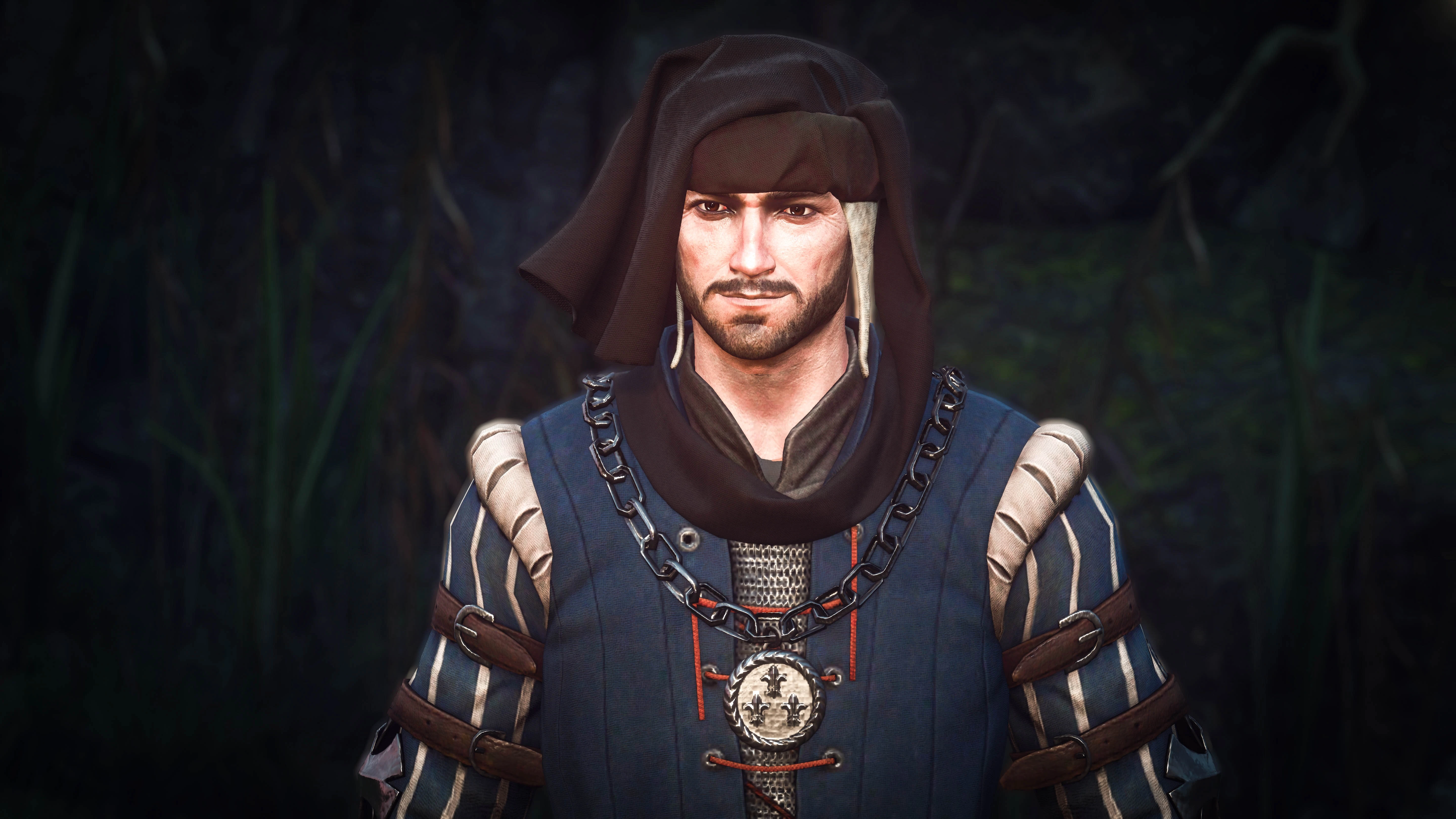 The Witcher 3 "Мод на новую внешность Вернона Роше"