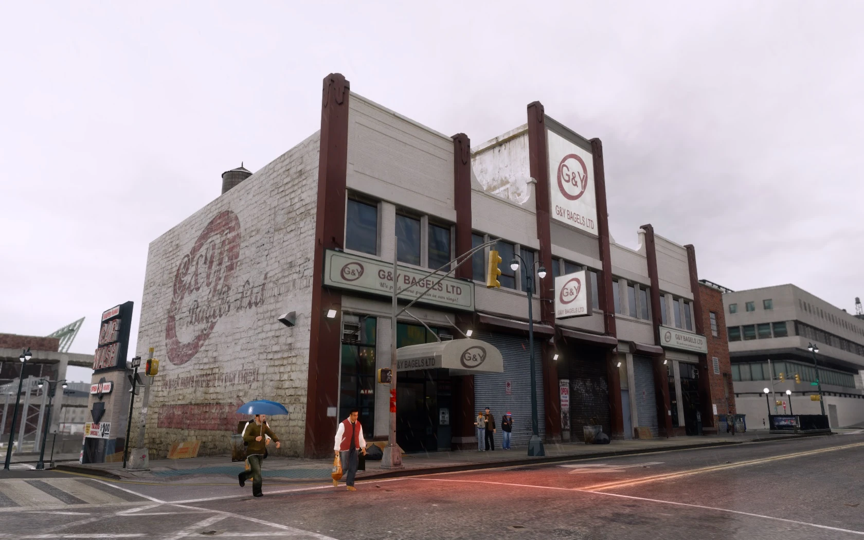 Grand Theft Auto 4 "Simple ENB for natural and realistic lighting - полный пакет файлов"