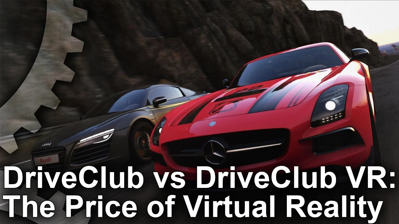 DriveClub VR выглядит гораздо хуже обычной версии