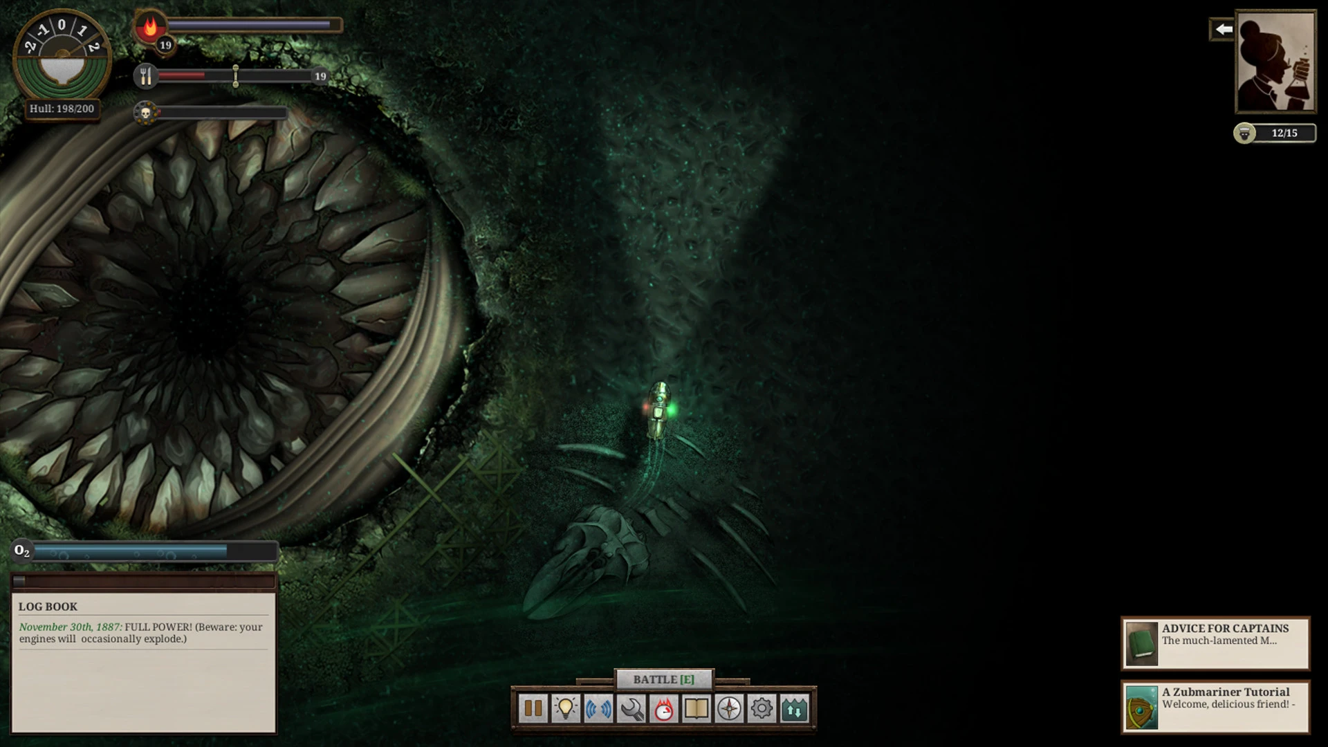Состоялся релиз дополнения Zubmariner для Sunless Sea