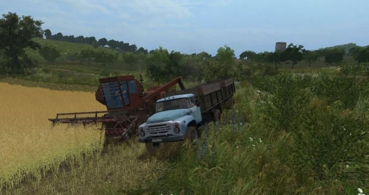 Farming Simulator 17 "Карта Зеленая Долина (Green Valley) версия 1.0.1.4 (v1.5)"