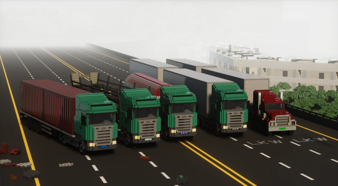 Teardown "5 грузовиков"