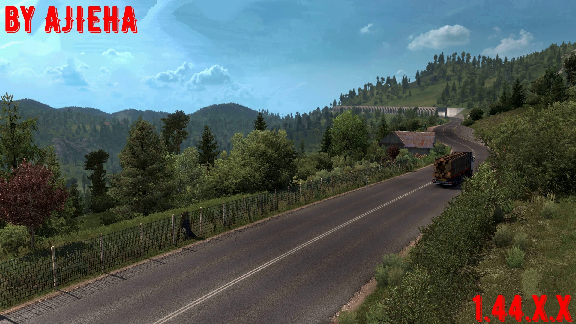 Euro Truck Simulator 2: "Сохранение - 100% карты, для карты Pomezania" {AJIEHA}