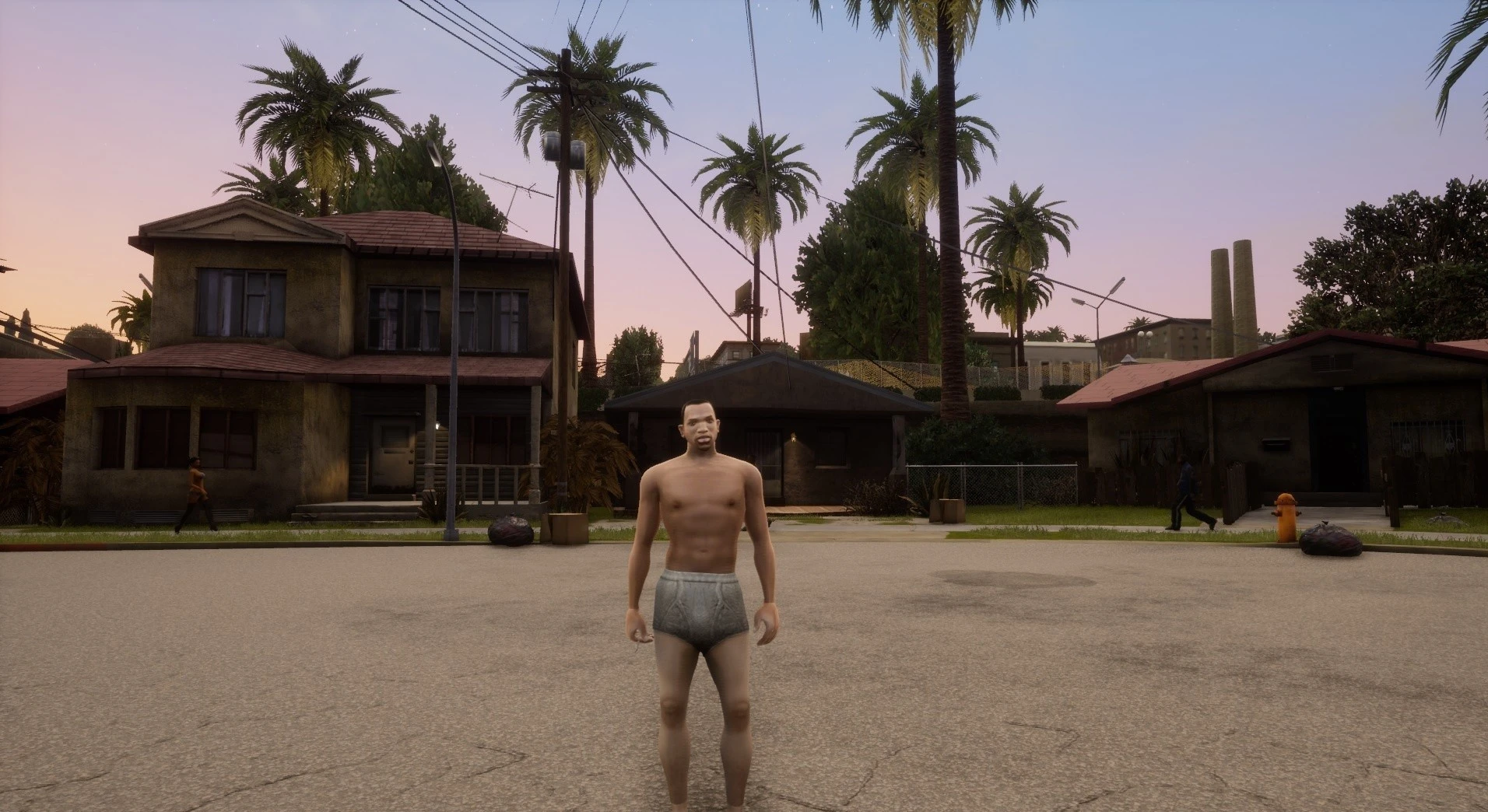 Grand Theft Auto: The Trilogy (San Andreas) "Белый Сиджей"