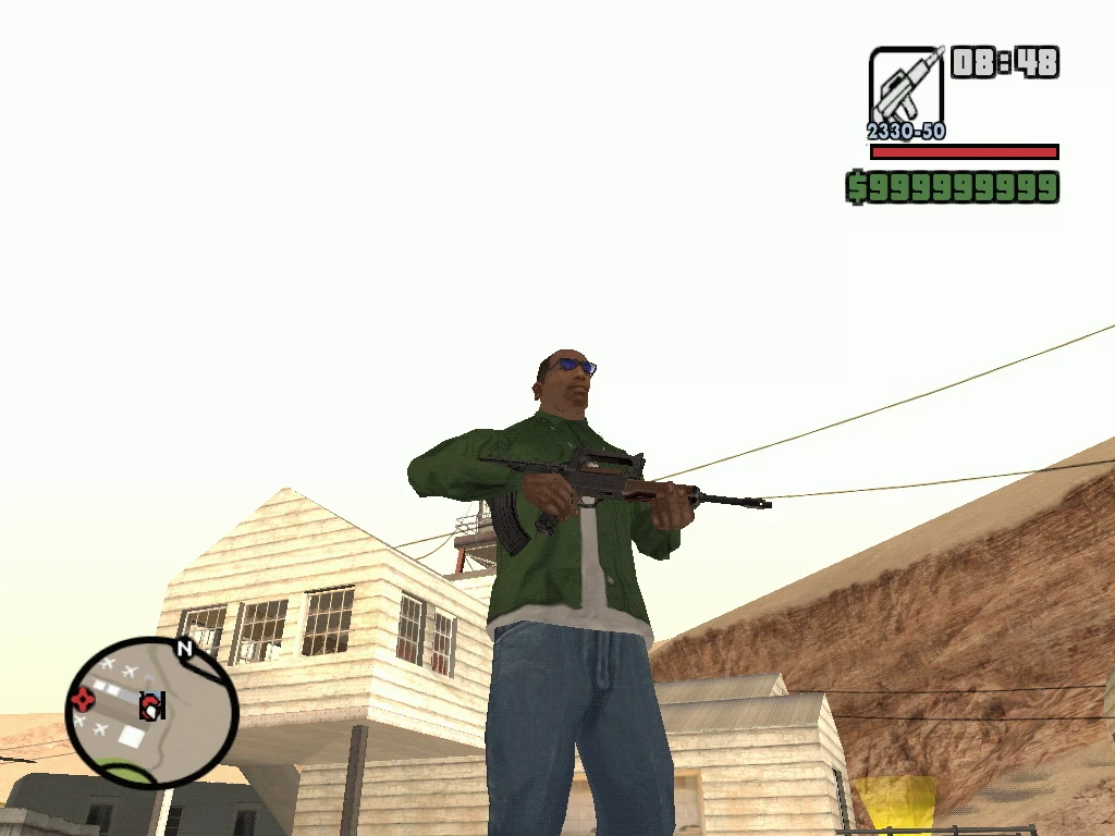 Grand Theft Auto: San Andreas "Штурмовая винтовка "Гроза""