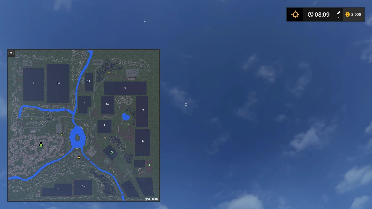 Farming Simulator 17 "село Каменка v 1.0.3"