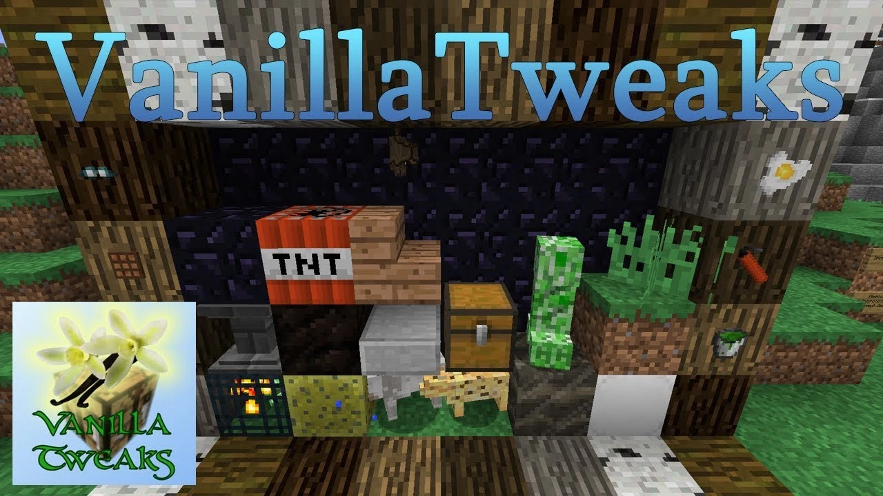 Minecraft "Глобальный мод - VanillaTweaks" [1.10.2 - 1.20.1]