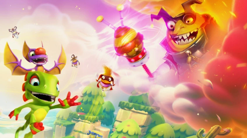 В Epic Games Store бесплатно раздают платформер Yooka-Laylee and the Impossible Lair