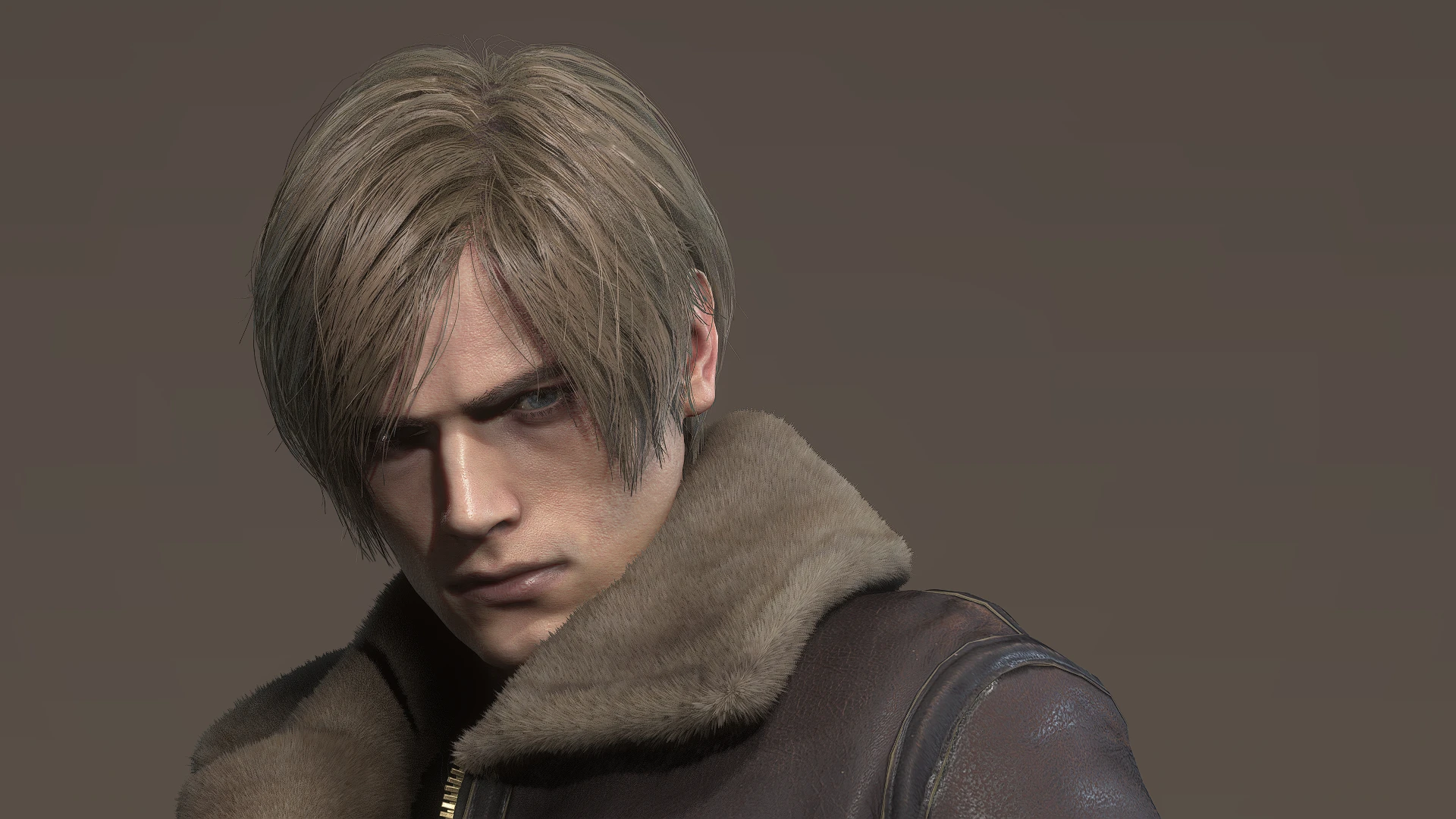 Resident Evil 4 "Менее блестящие волосы Леона и Луиса "