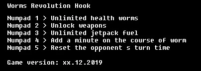 Worms: Revolution: Трейнер/Trainer (+4) [Steam] {LIRW / GHL}