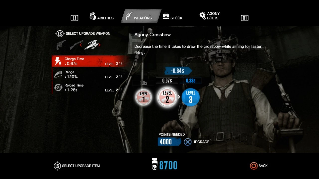 The Evil Within - Скриншоты меню, опций и обучающего руководства # 2