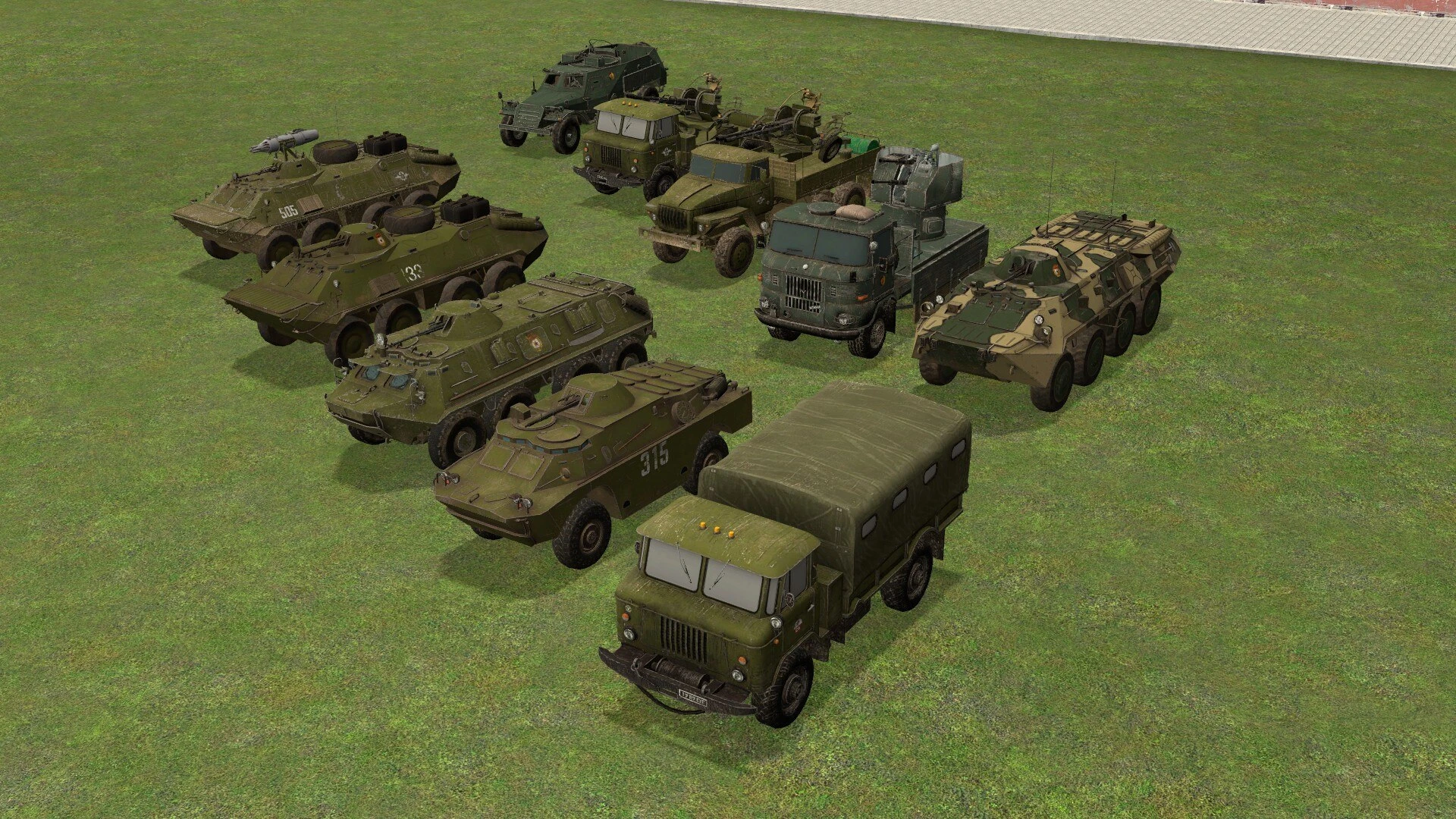 Garry's Mod "Пак танков Холодной Войны"