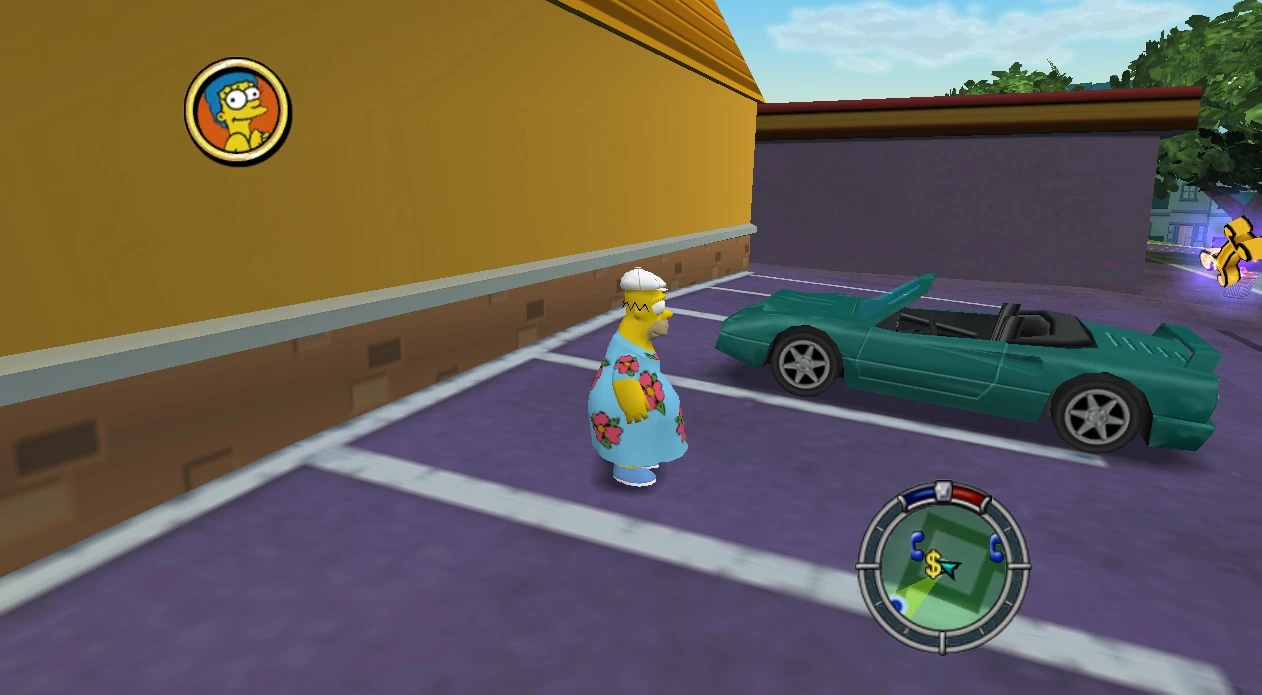 The Simpsons Hit & Run "Ferrini-Green"