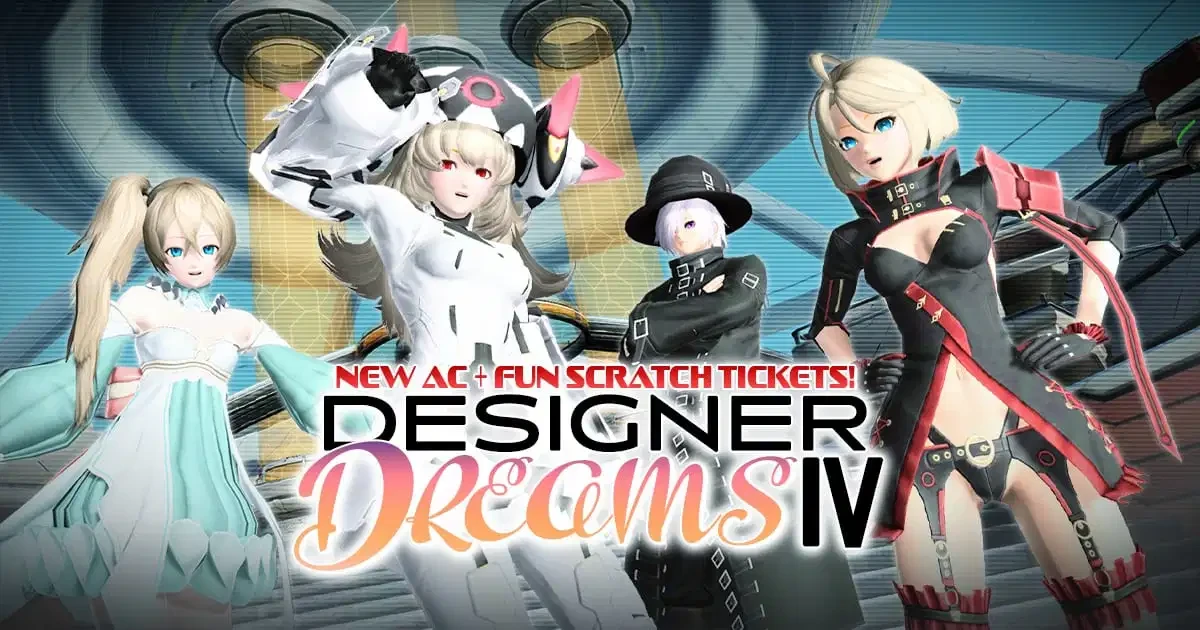 Phantasy Star Online 2 представляет новую коллекцию Designer Dreams IV