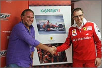 Лаборатория Касперского - партнёр команды Scuderia Ferrari