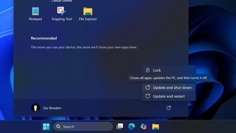 Microsoft наконец-то исправила печально известную ошибку "Обновление и завершение работы" в Windows 11