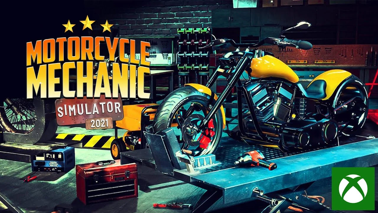 Симулятор механика мотоциклов Motorcycle Mechanic Simulator 2021 добрался до консолей Xbox