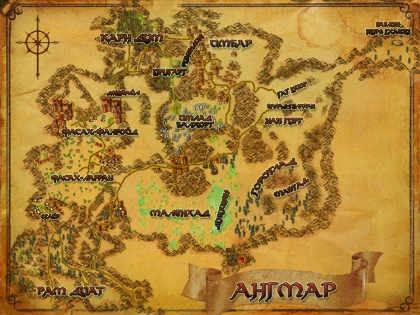 The Lord of the Rings Online: Shadows of Angmar - Игровой мир Властелин Колец Онлайн: Тени Ангмара