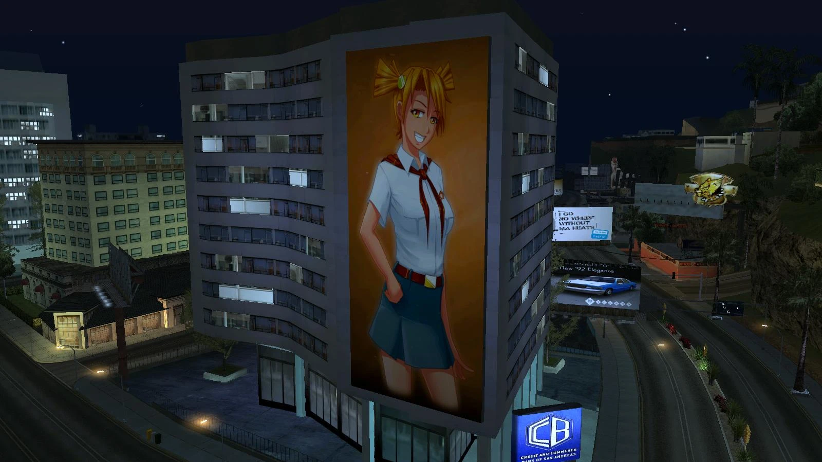 Grand Theft Auto: San Andreas "Плакат с Алисой Двачевской"