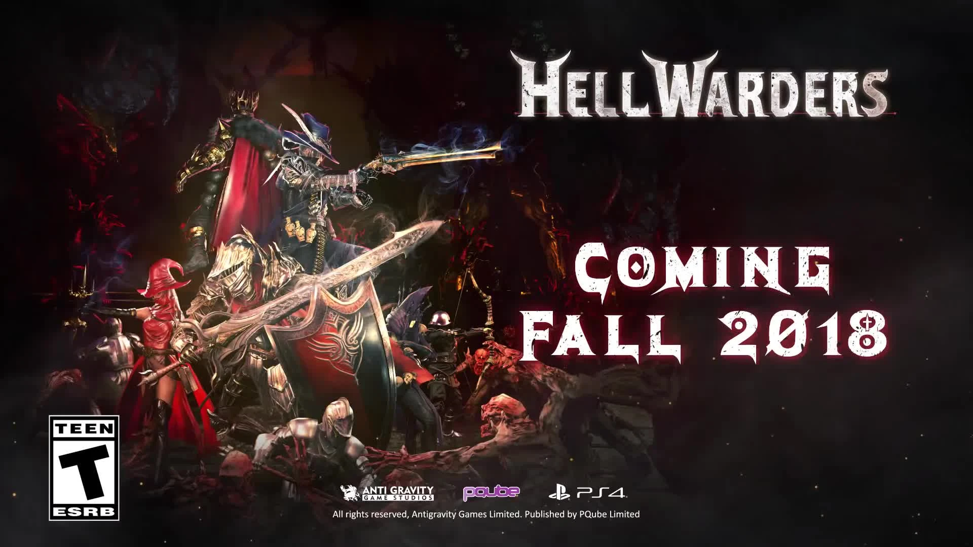 Анонсирующий трейлер Hell Warders