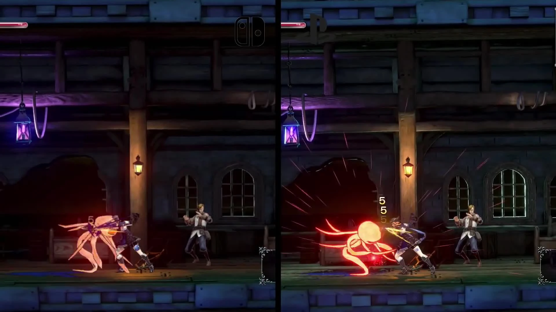 Bloodstained: Ritual of the Night - видеосравнение версий для Nintendo Switch и PlayStation 4