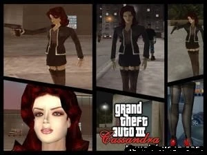 Grand Theft Auto 3 "Rare 7 Skins Terminator Predator Grey Fox Morpheus Cassandra and Ostrich"