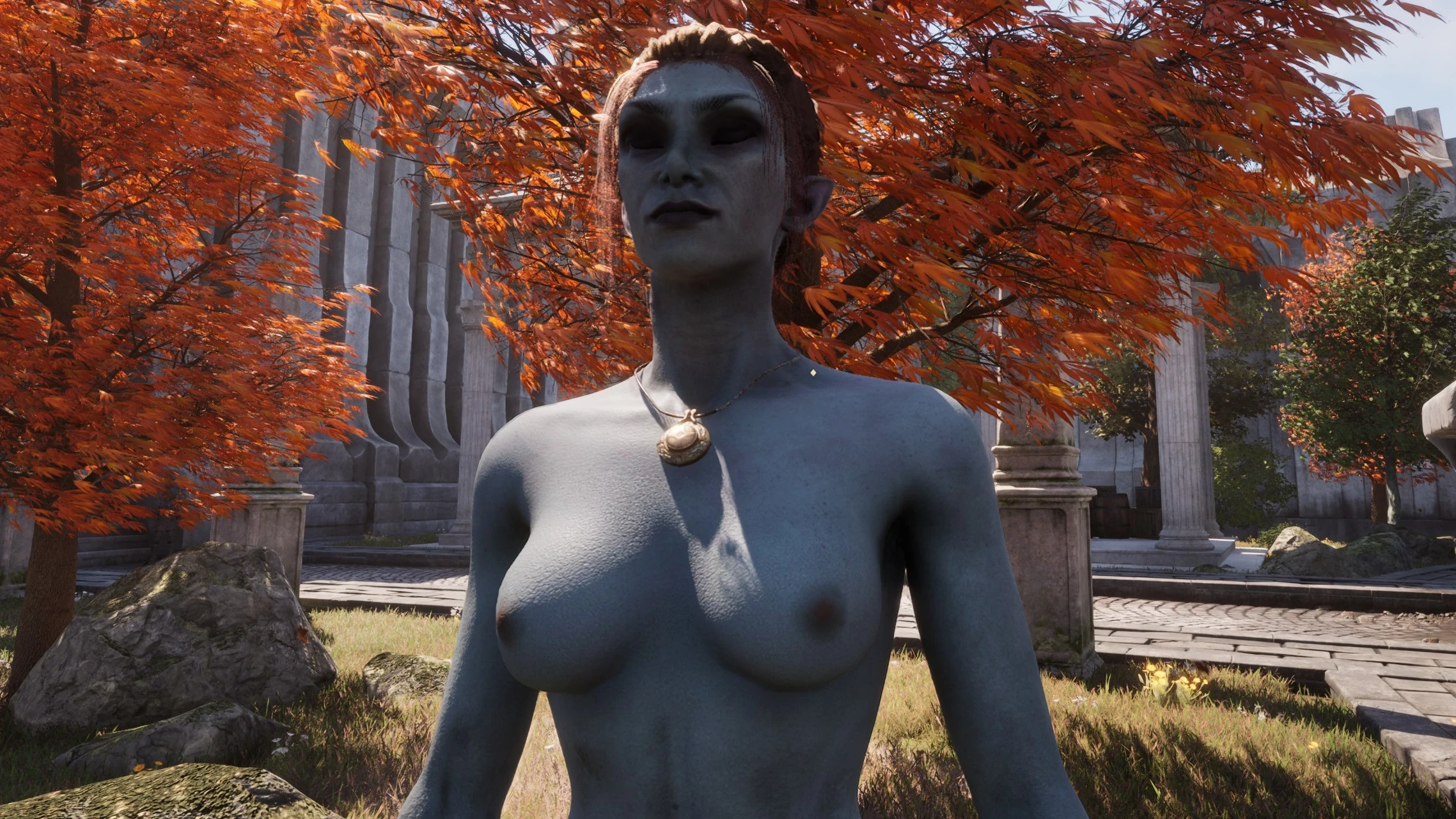 The Elder Scrolls 4: Oblivion Remastered "Улучшенные модели женских тел - GoG's" [0.1]