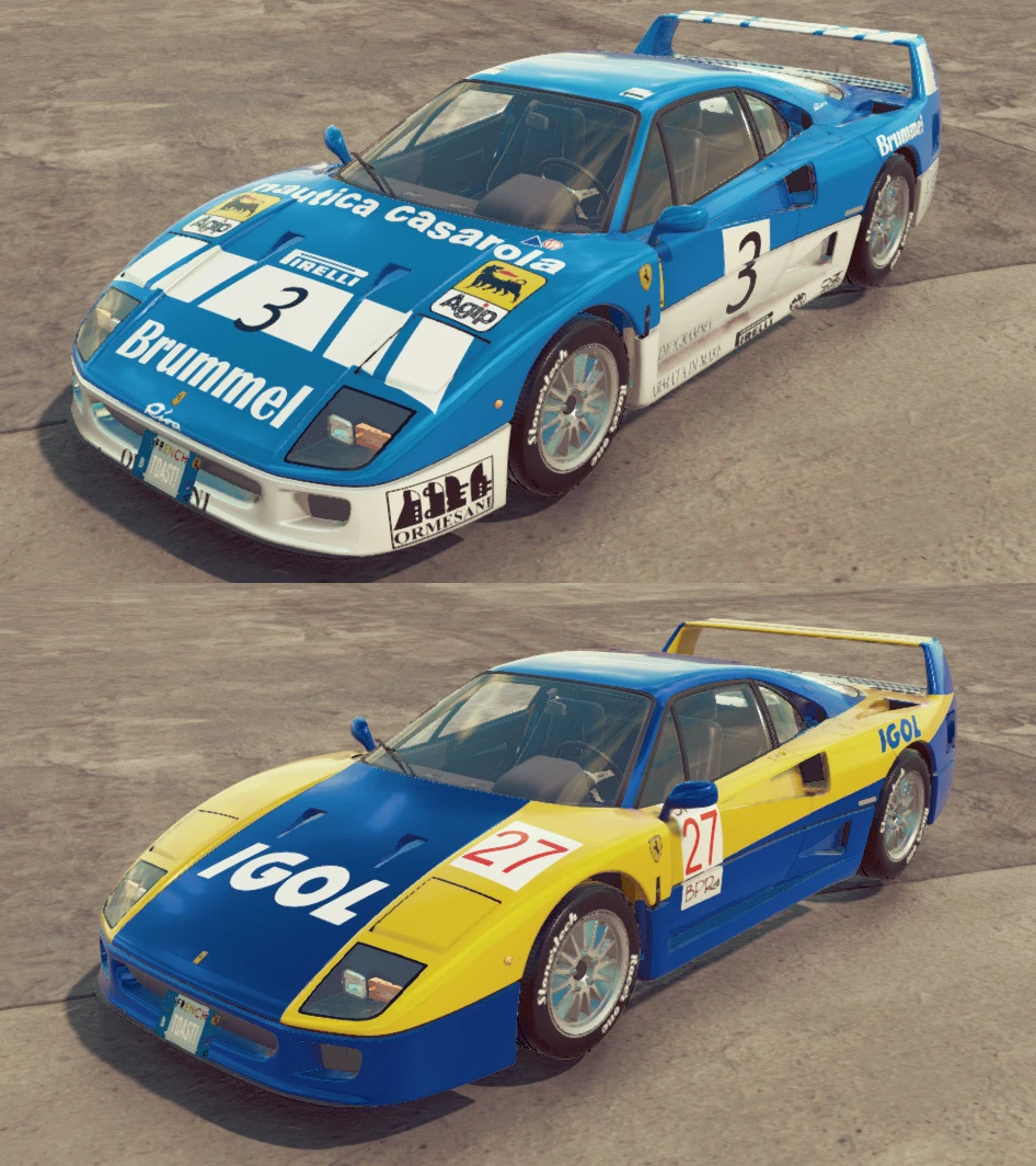 Car Mechanic Simulator 2018 "Скины от Ferrari F40"