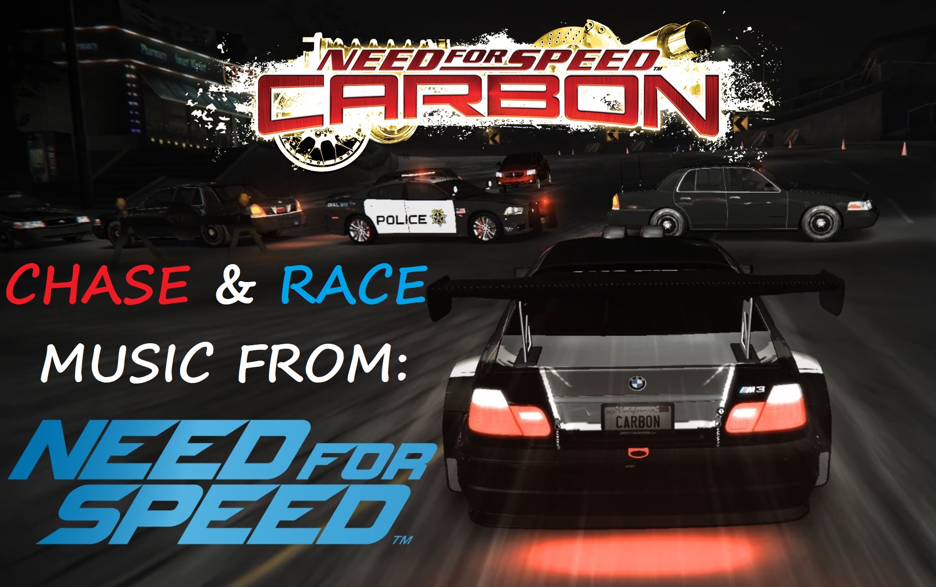 Need for Speed: Carbon "Музыка для гонок и полицейских погонь из NFS 2015"