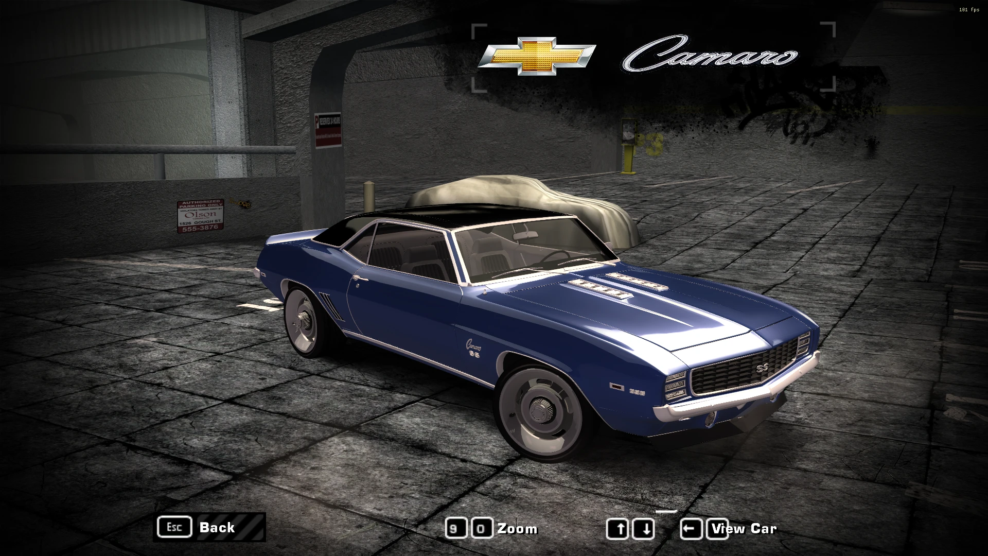 Need for Speed: Most Wanted "1969 Chevrolet Camaro SS Coupe"