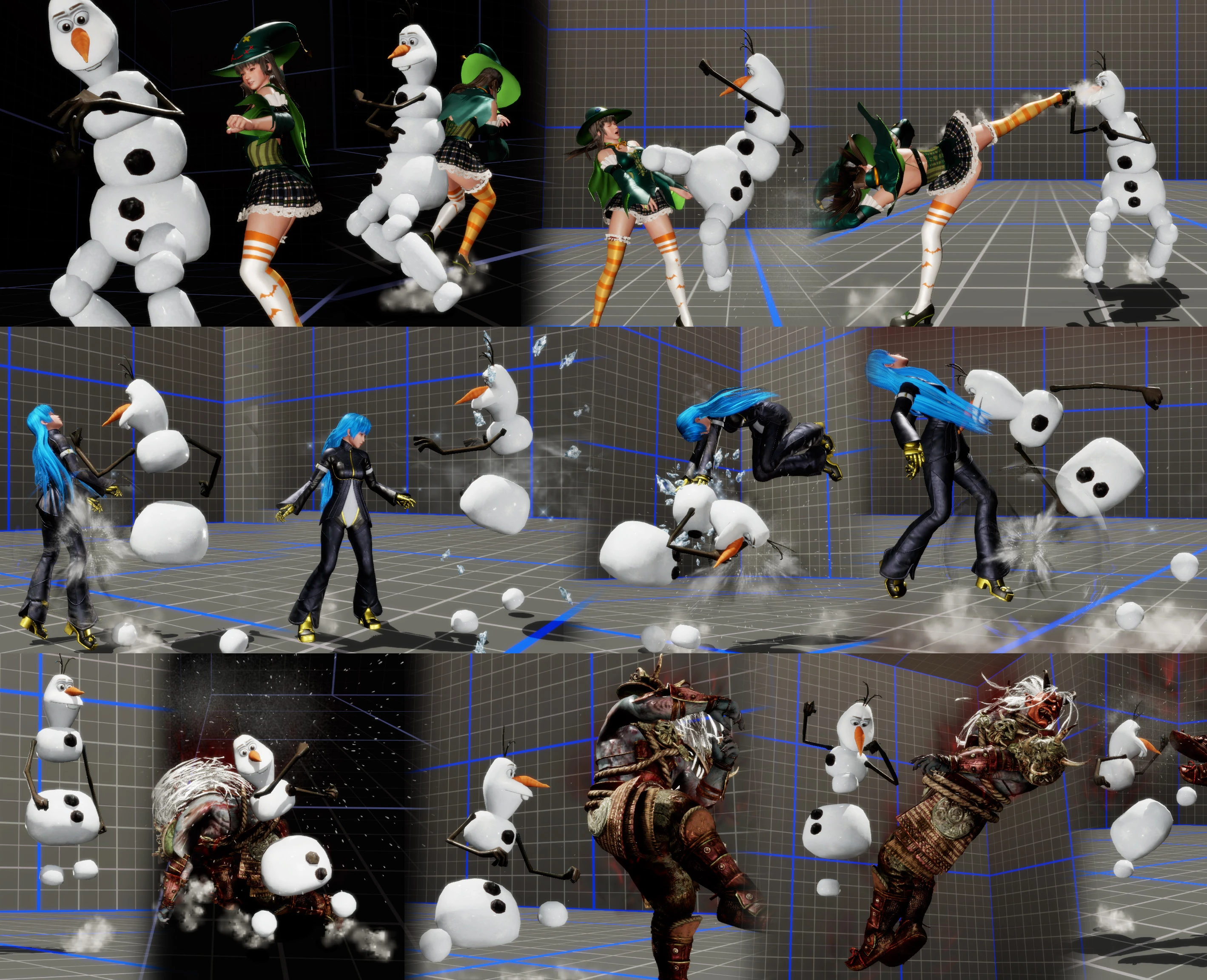 Dead or Alive 6 "Снеговик"