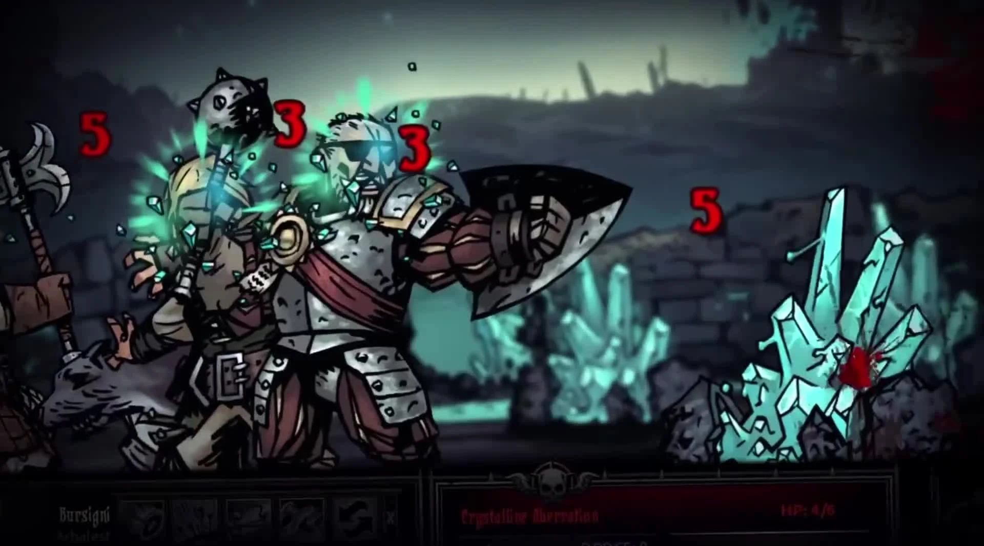 Релизный трейлер дополнения The Color Of Madness для Darkest Dungeon