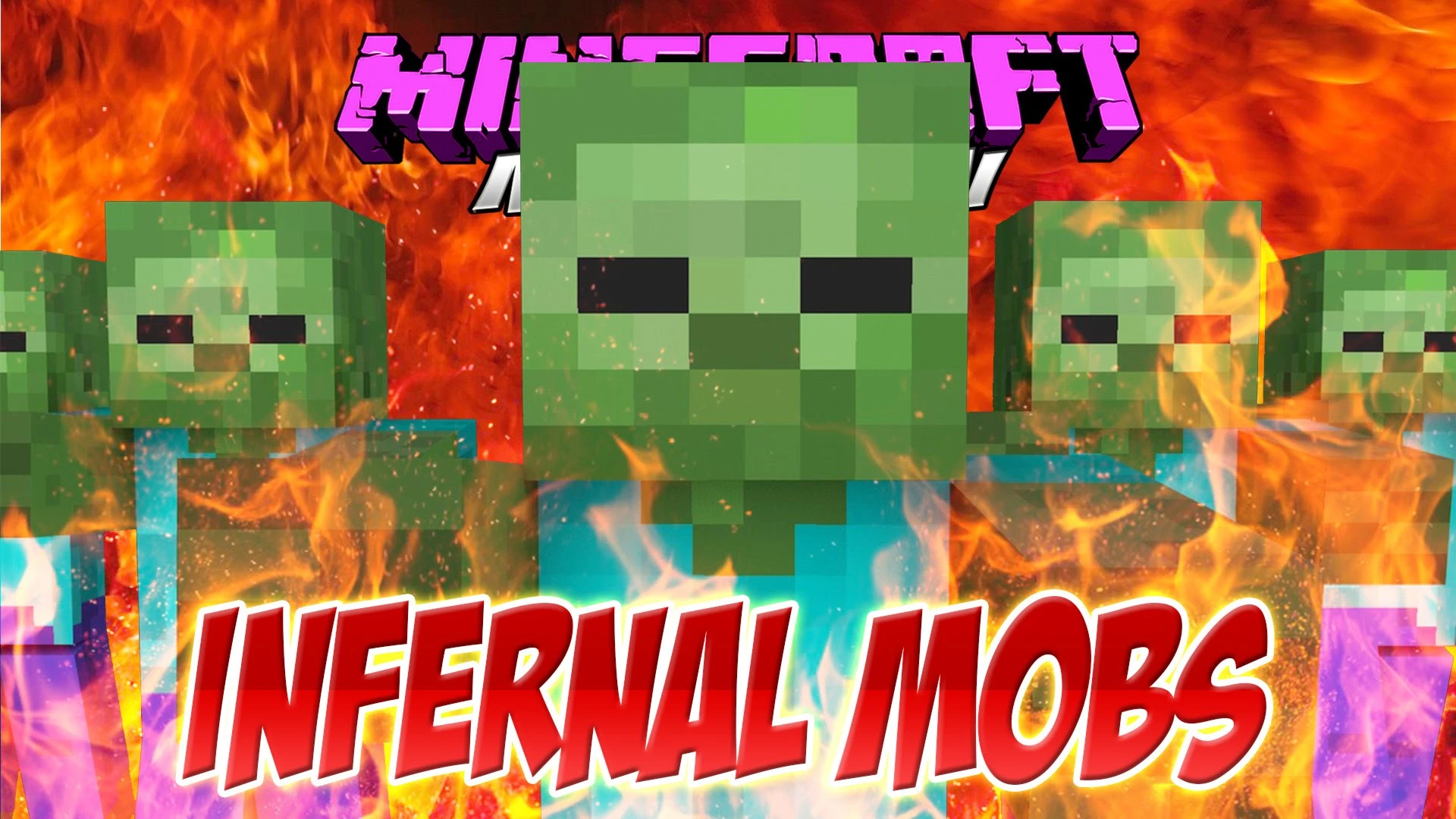 Minecraft "Infernal Mobs"