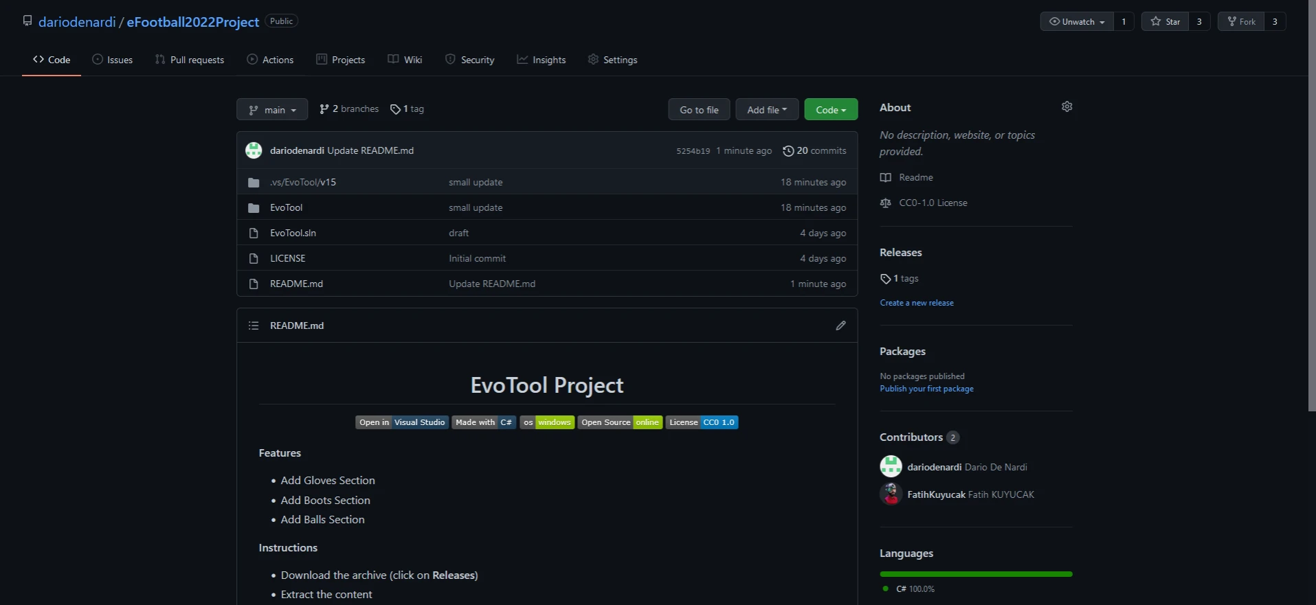 eFootball 2022 "EvoTool Project 0.0.0.4 [lagun-2]"